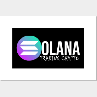 Solana Crypto Design Posters and Art